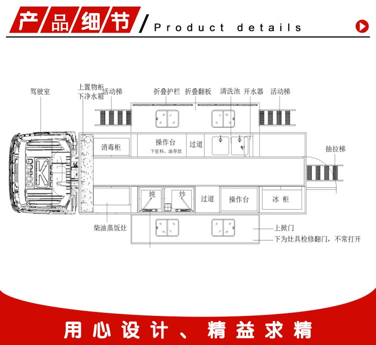 重汽豪沃炊事车